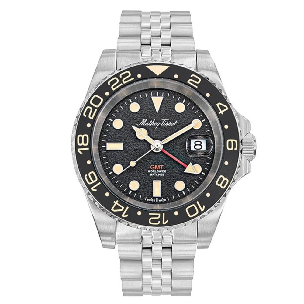 Tissot Men's Mathy Grey Dial Watch - H903ANC